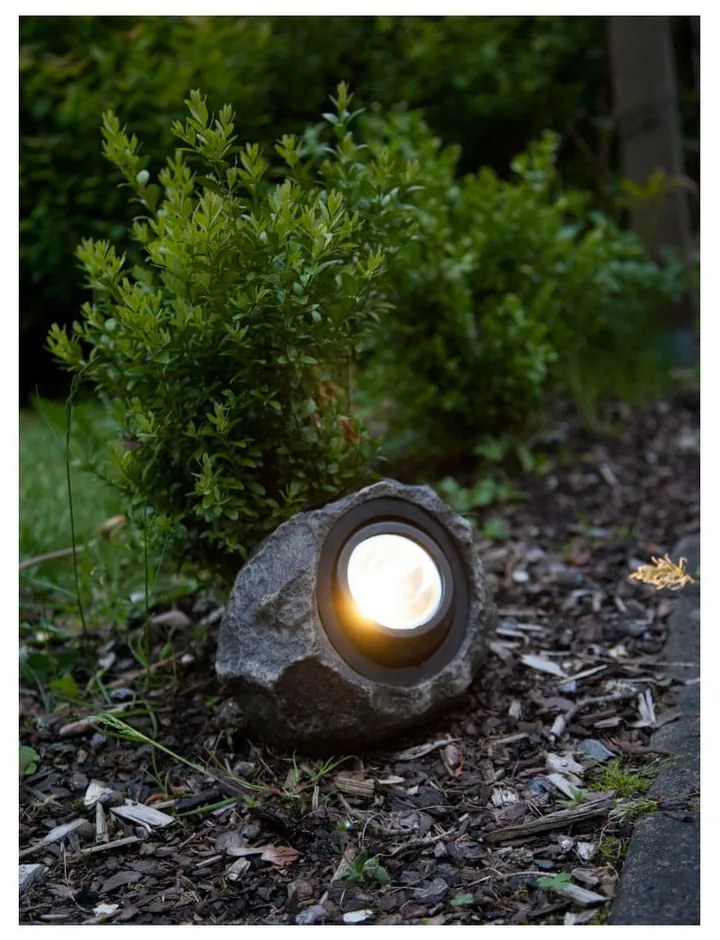 Apparecchio solare a LED per esterni, altezza 16 cm Rocky - Star Trading