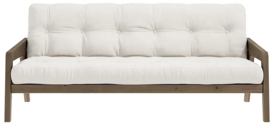 Divano letto bianco 204 cm Grab - Karup Design