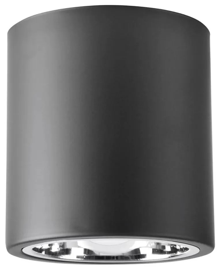 Faretto JUPITER 1xE27/20W/230V diametro 13 cm nero