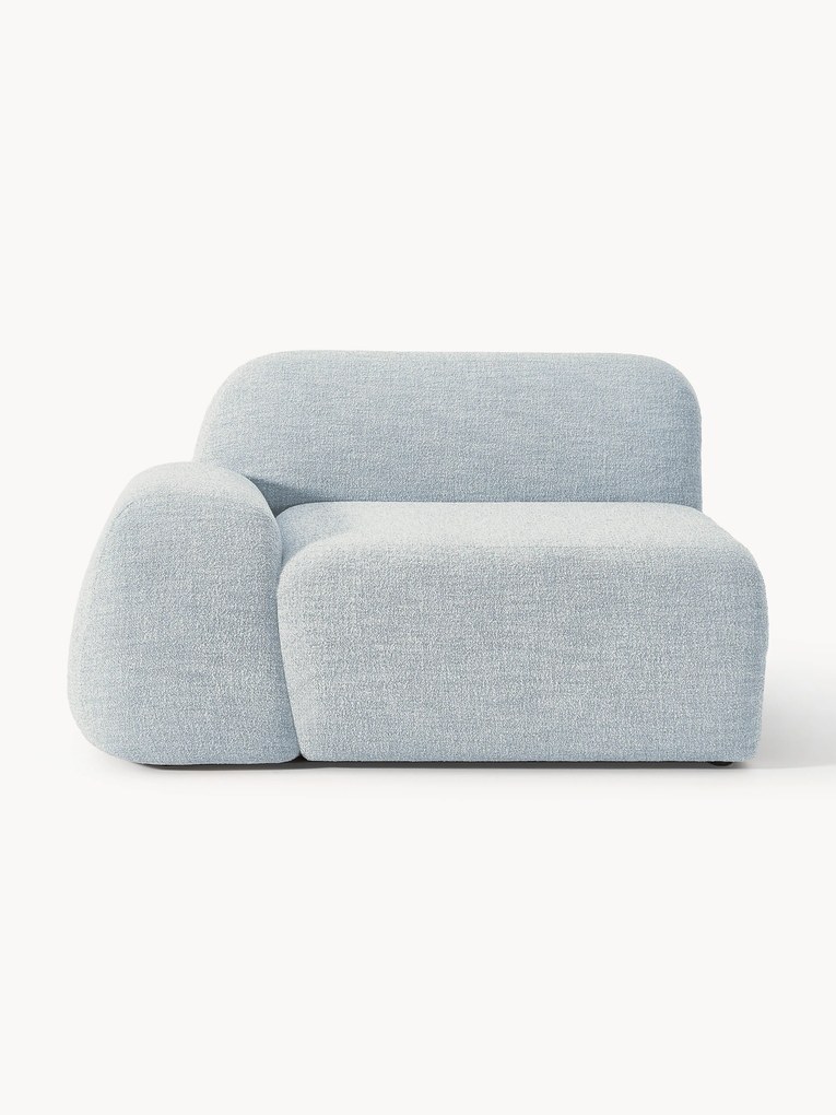 Modulo angolare in bouclé Wolke