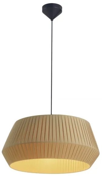 Nordlux - Lampadario a sospensione con filo DICTE 1xE27/60W/230V pr.53 cm beige