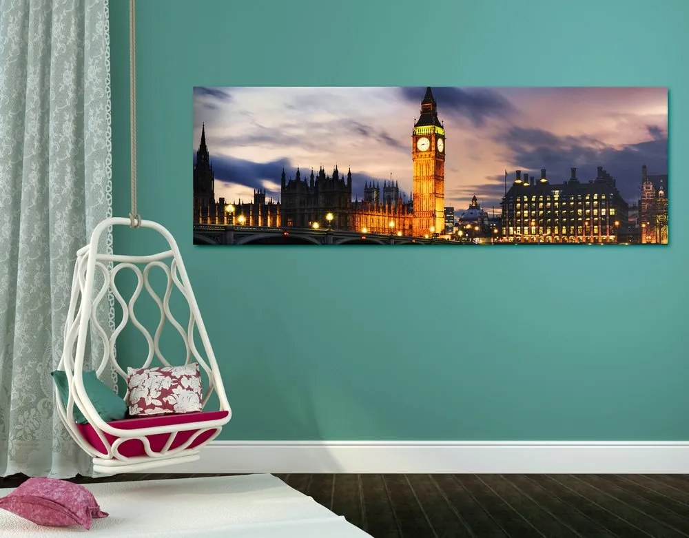 Stampa su tela – Big Ben notturno a Londra