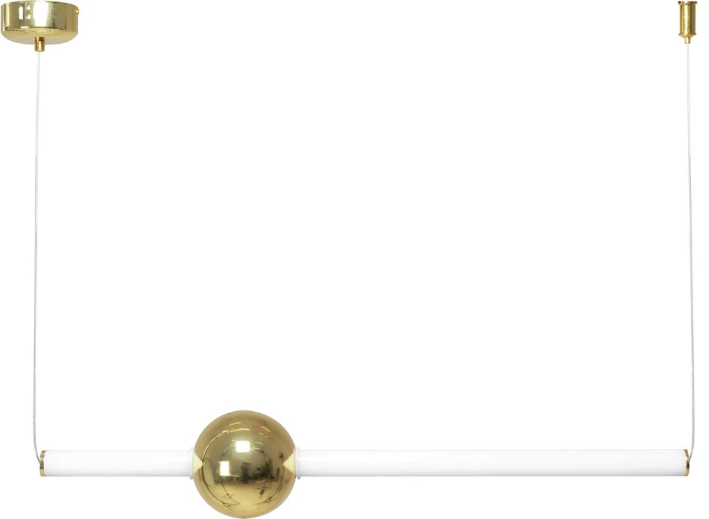 Lampada Da Soffitto Pensile LED Bianco Oro APP478-CP