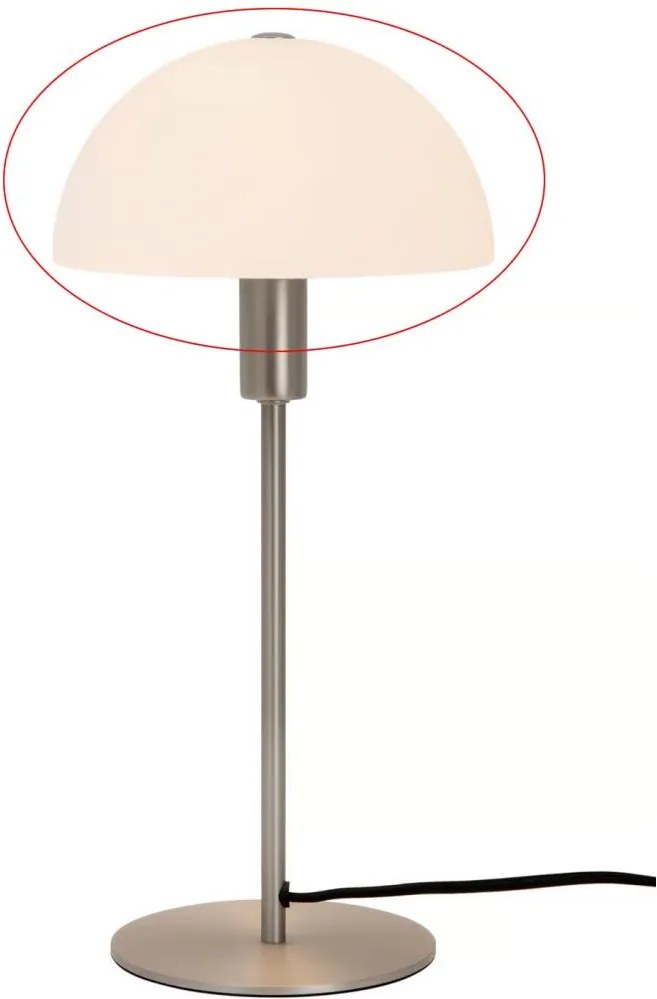Nordlux - Paralume di ricambio per lampada da tavolo ELLEN Ø 20 cm, bianco