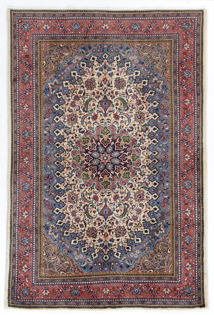 Sarouk Tappeto 110 x 160 (Iran) Annodato A Mano