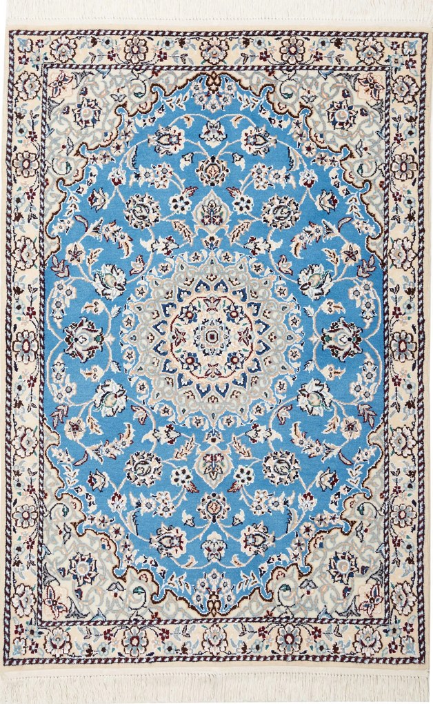 Nain Tappeto 120x80 (Iran) Annodato A Mano