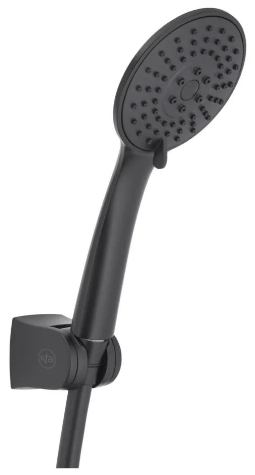 KFA Armatura 841-220-81 - Set da doccia MOZA opaco nero