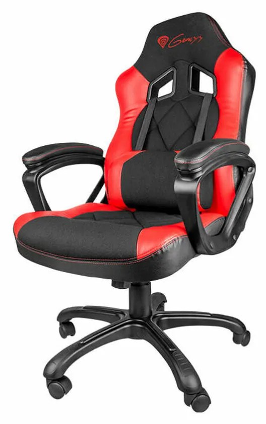 Sedia Gaming Genesis NFG-0752 Nero/Rosso Nero Rosso