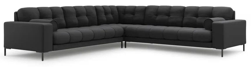 Divano angolare variabile grigio scuro Bali - Cosmopolitan Design
