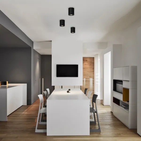 Rabalux 2047 - Faretto KOBALD 1xGU10/42W/230V nero