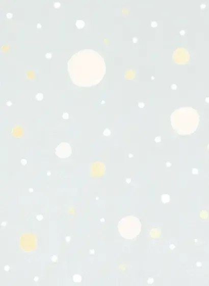 Majvillan Carta da parati Confetti - Soft Grey/ Light Pink/ Gold/ Cream White