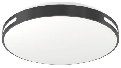 Eglo 300687-LED RGBW Plafoniera dimmerabile MONTEGRANARO-Z LED/18,5W/230V nero + telecomando