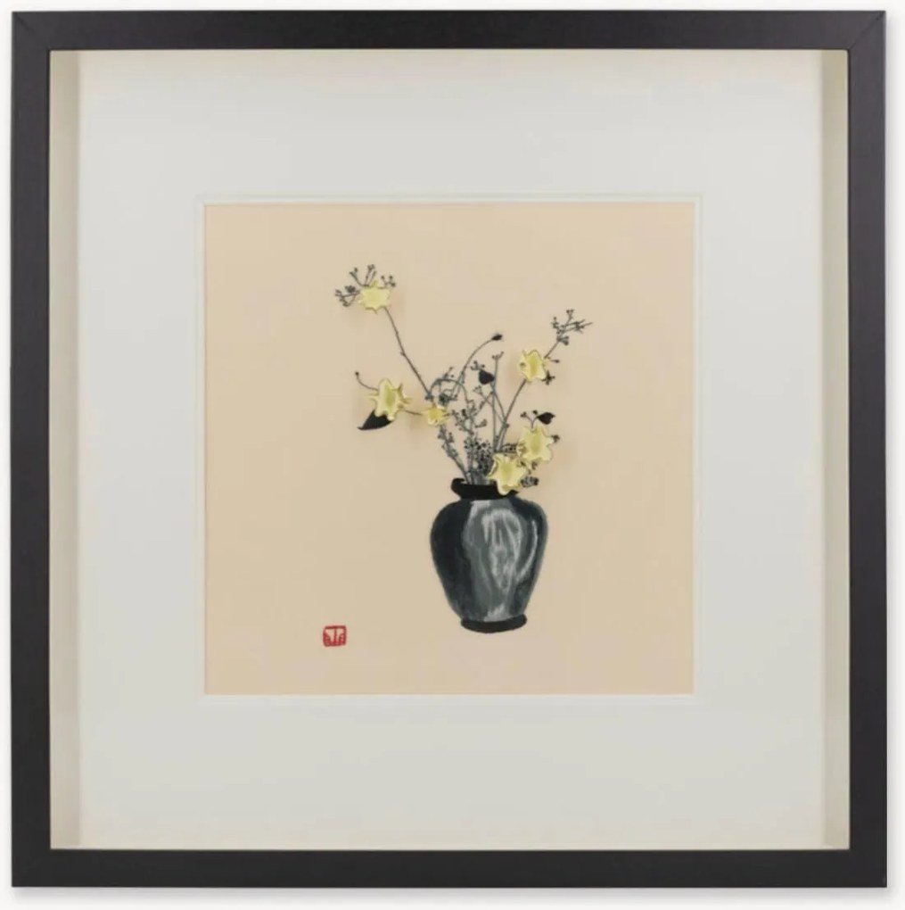 Oggetto decorativo da parete incorniciato Diana