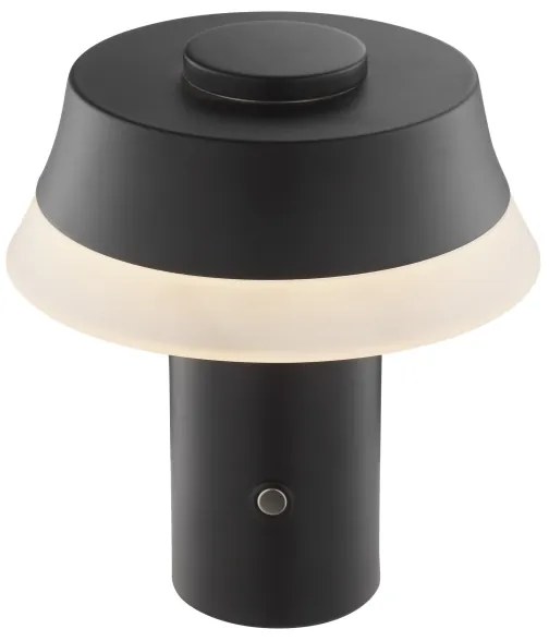Brilliant -LED Stm lampada da tavolo ricaricabile a sfioramento KINICH LED/2,5W/5V 2700K nera