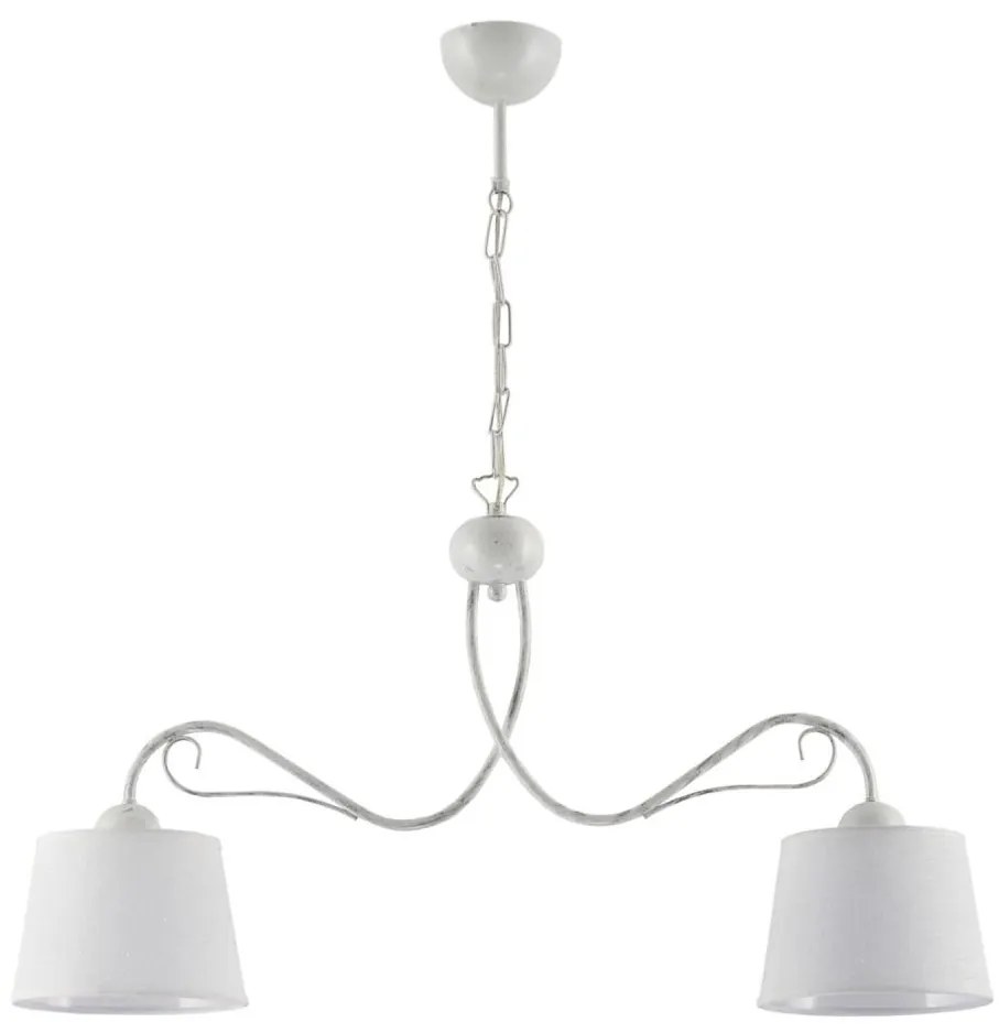 Jupiter 1344 - KM 2 B - Lampadario a sospensione con catena KAMELIA 2xE27/60W/230V