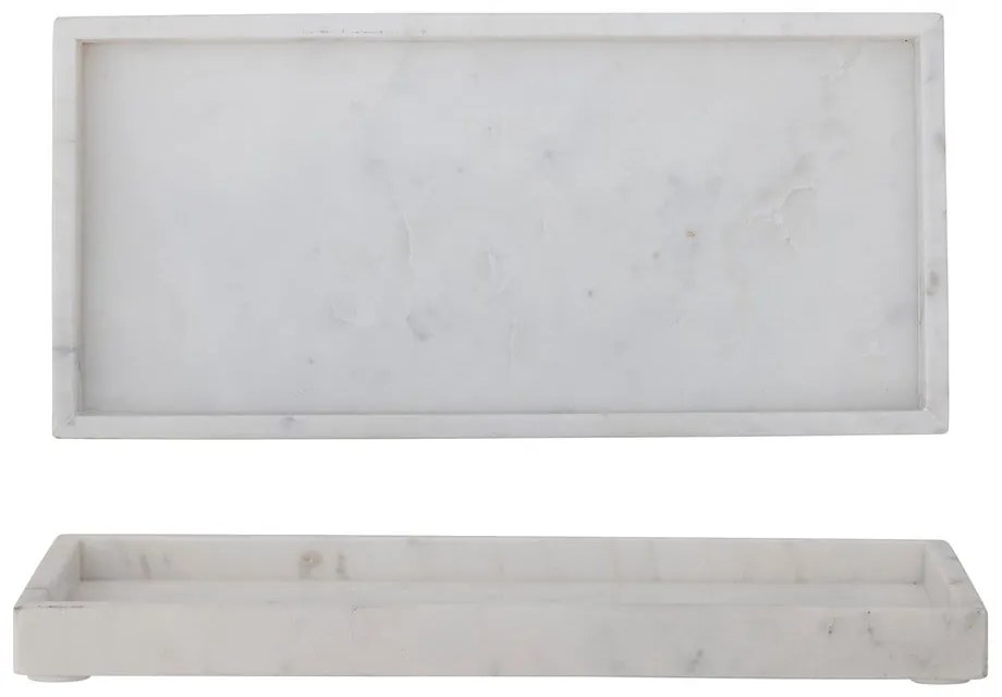 Vassoio decorativo in marmo 18x38 cm Majsa - Bloomingville