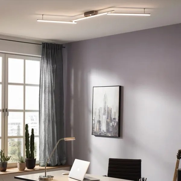 Wofi 9163.03.01.0000 - Lampadario a plafone LED CLAY 3xLED/10W/230V