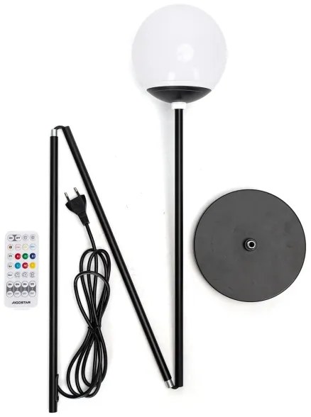 Aigostar - Lampada da terra LED RGBW MESH LED/8W/230V + telecomando