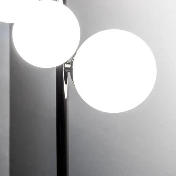 Brilagi - Lampada da tavolo LED MILLA 4xG9/3W/230V nero cromato/bianco