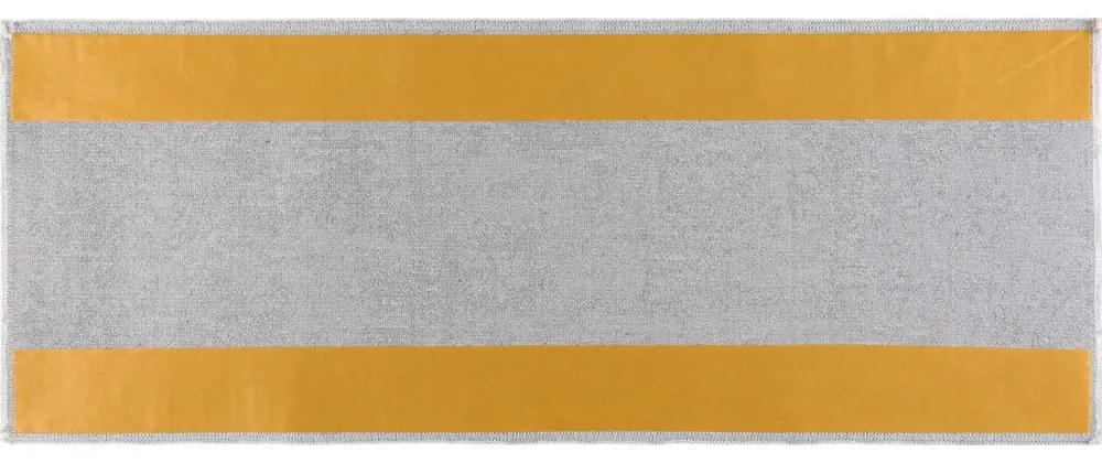 Passatoia per scale grigio e marrone chiaro in cotone set da 16 pz 25x65 cm Milan Vizon - Vitaus