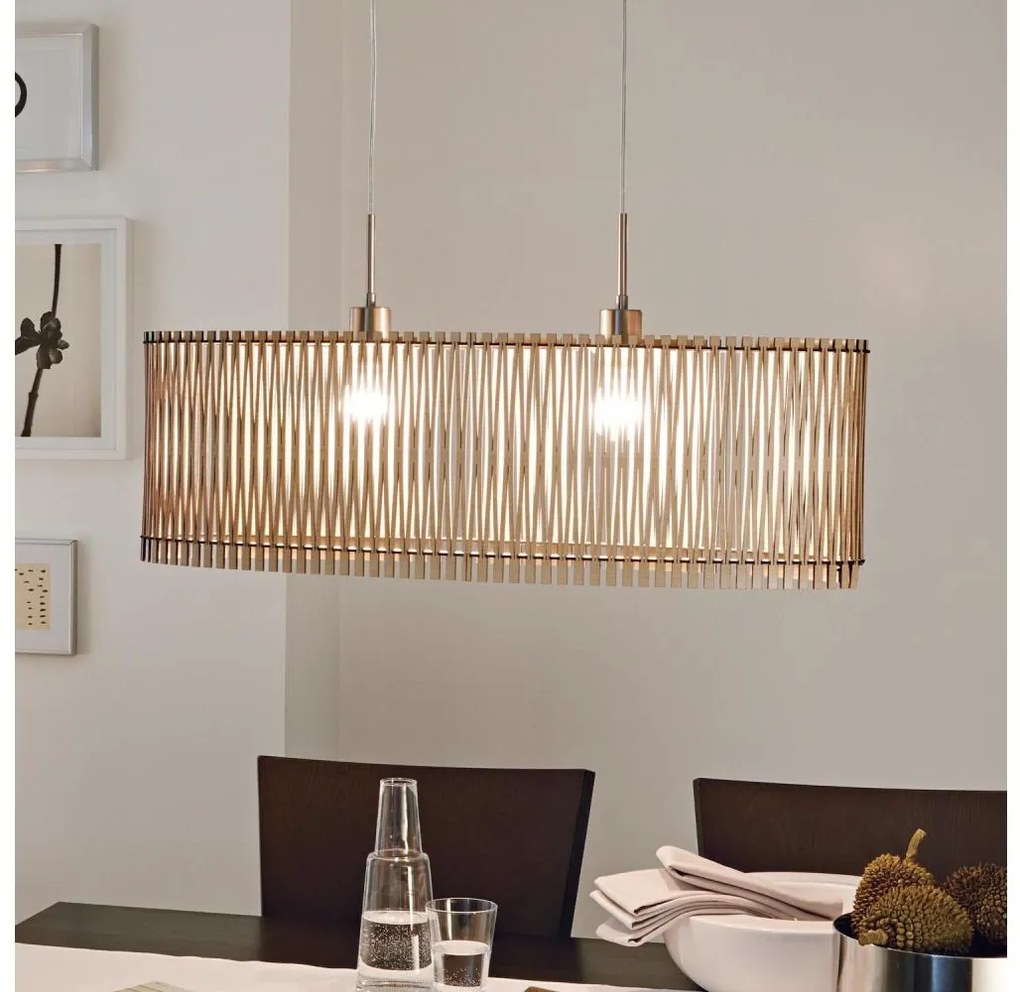 Eglo 96194 - Lampadario SENDERO 2xE27/60W/230V