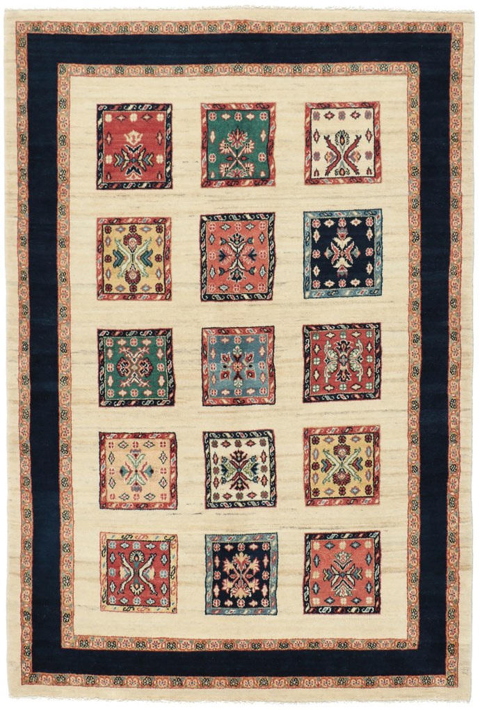 Rizbaft Tappeto persiano 140 x 210 (Iran) Annodato A Mano