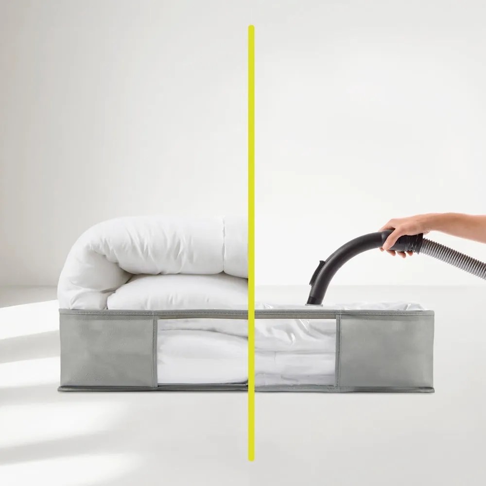 Organizer per sottoletto sottovuoto in plastica 60x45x15 cm – Homéa