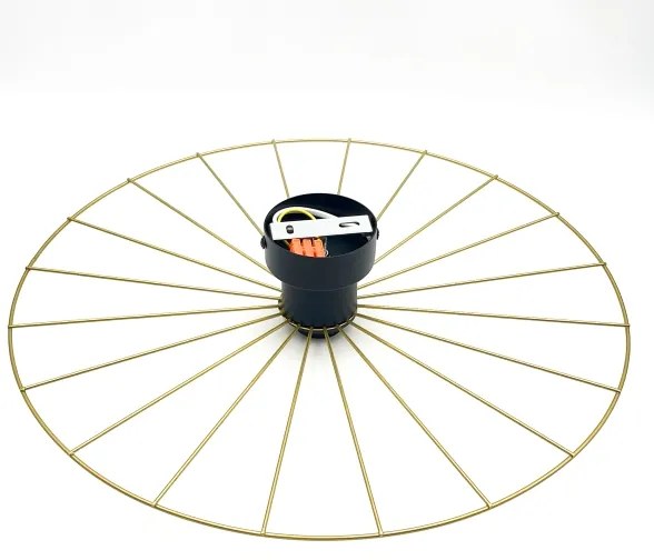 Applique MONTANA 1xE27/15W/230V diametro 45 cm oro