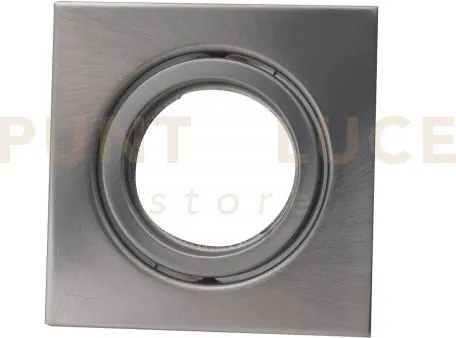 Struttura incasso reflex orientabile nikel 8,2x8,2cm in metallo