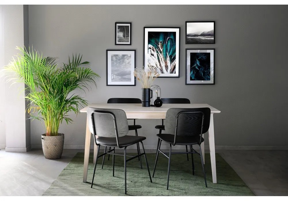 Tavolo da pranzo in rovere laccato opaco , 140 x 90 cm Filippa - Rowico