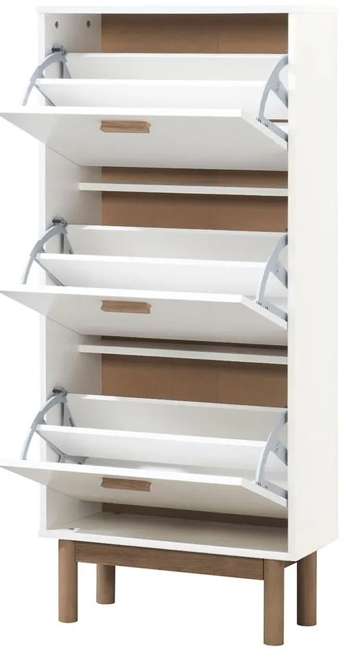 Scarpiera bianca a ribalta Melanie - Støraa