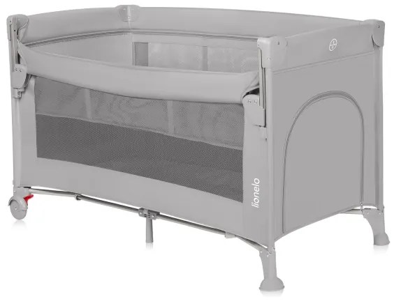 Lionelo - Lettino da viaggio 3 in 1 ELLEN Grigio Cemento