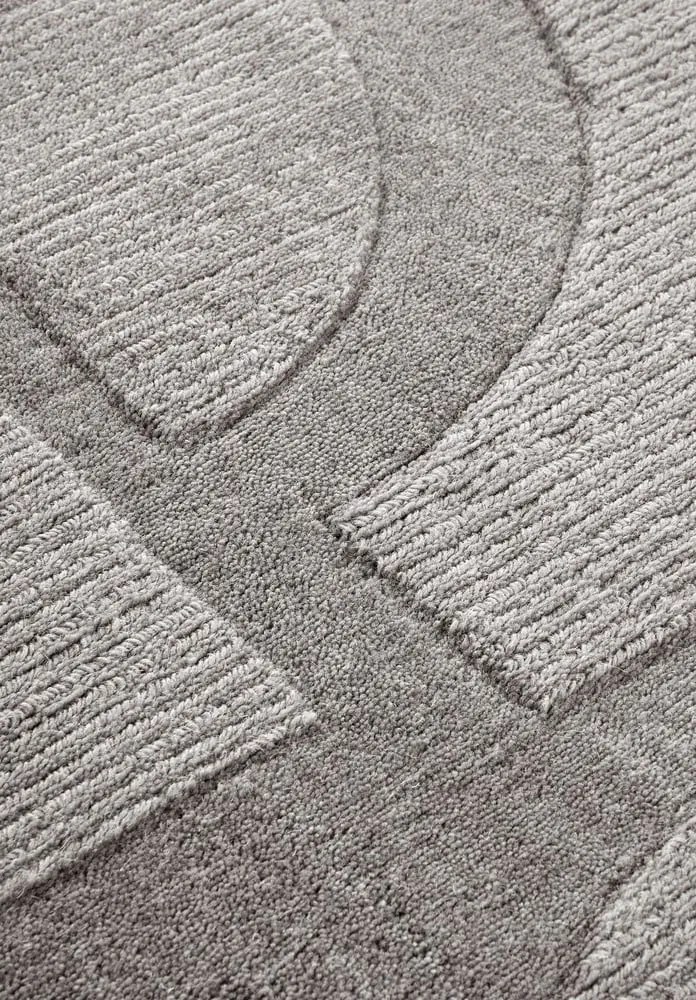 Tappeto grigio in lana tessuto a mano 80x150 cm Alexis - Villeroy&amp;Boch