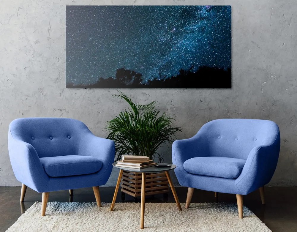Quadro su tela – Via Lattea tra le stelle