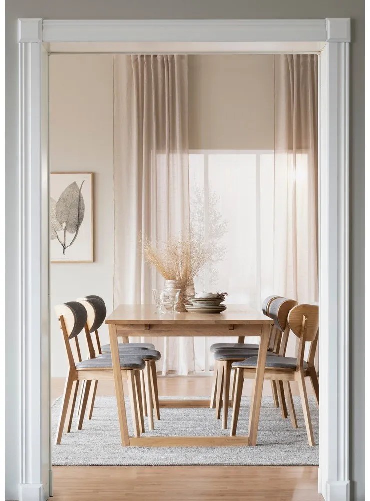 Sedie da pranzo grigie in set di 2 Kato - Rowico