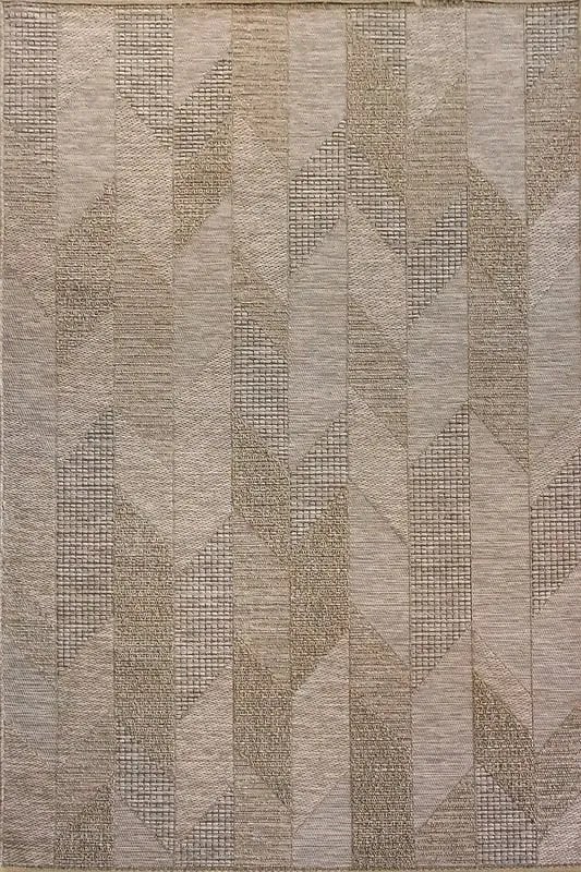 Tappeto Garden geo geometrico beige, L 230 x L 160 cm