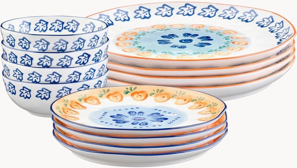 Set di 12 stoviglie Napoli