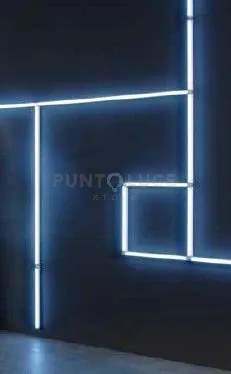 Barra led shape bianca 7w 850lm 6500k 44cm in pc con connettori