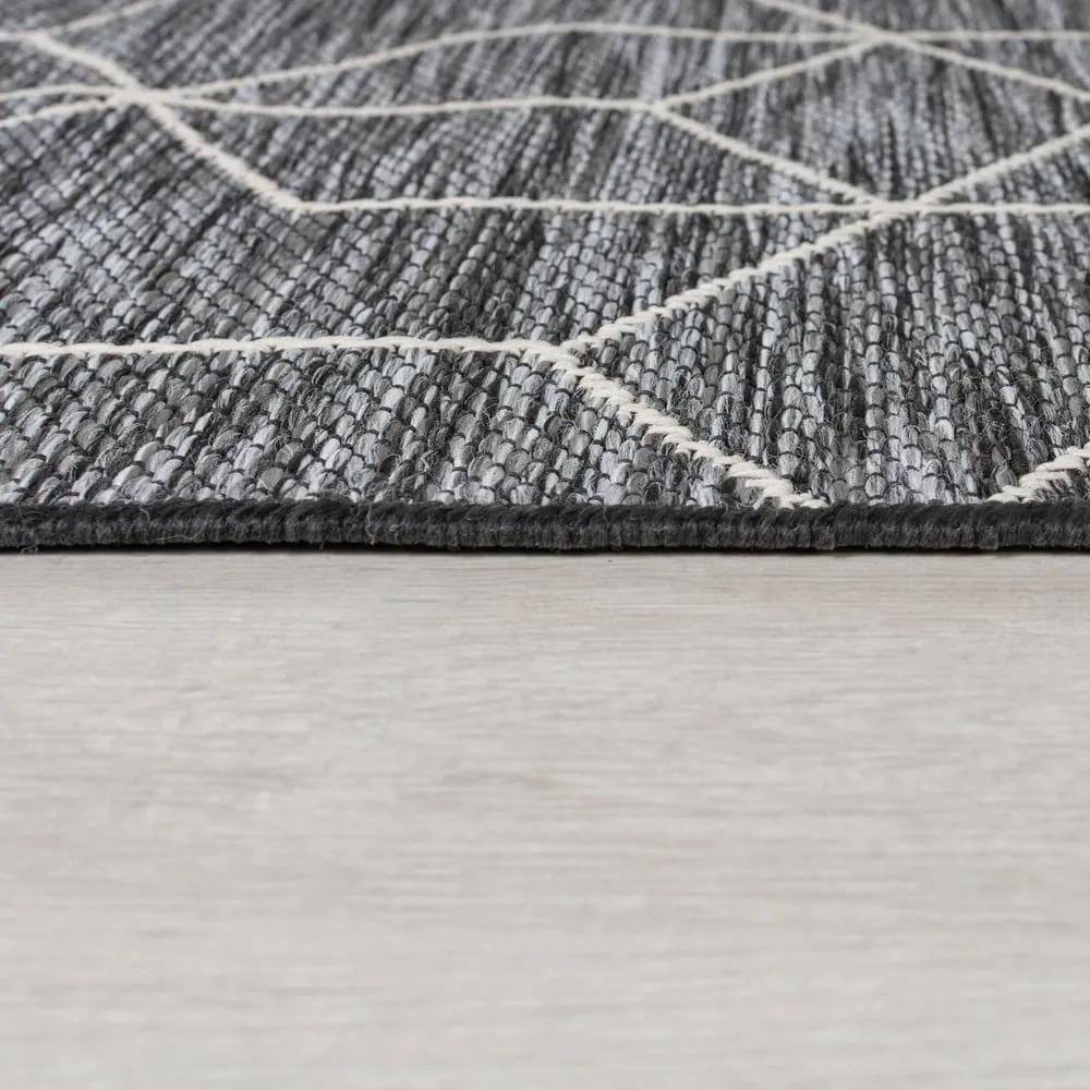 Tappeto grigio per esterni 120x170 cm Napoli - Flair Rugs