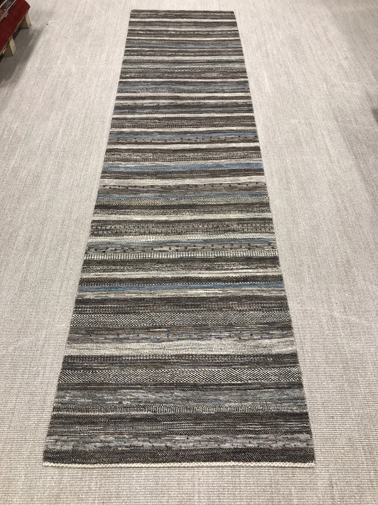 Loribaft Tappeto persiano 100 x 380 Beige (Iran) Annodato A Mano
