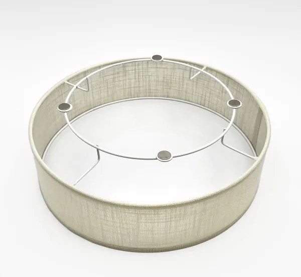 Brilagi - Plafoniera LED BELLADONNA LED/20W/230V Ø 30 cm crema/rovere