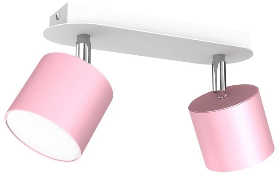 Faretto DIXIE 2xGX53/11W/230V rosa