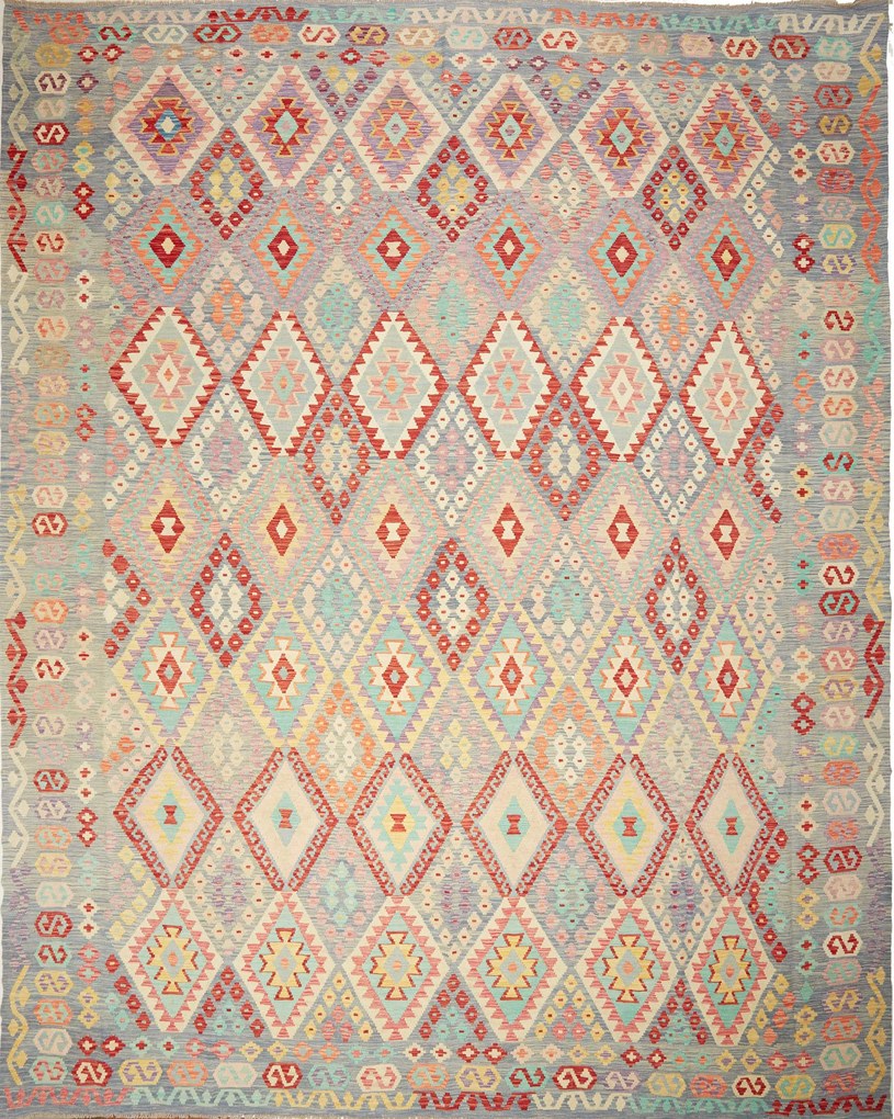 Kilim Tappeto orientale 440x370 (Pakistan) Tessuto A Mano