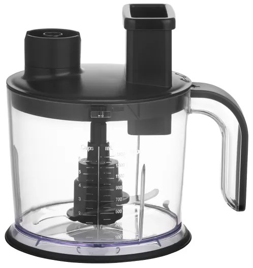 Concept TM5500 - Frullatore a immersione con accessori 1500W/230V nero/acciaio inossidabile