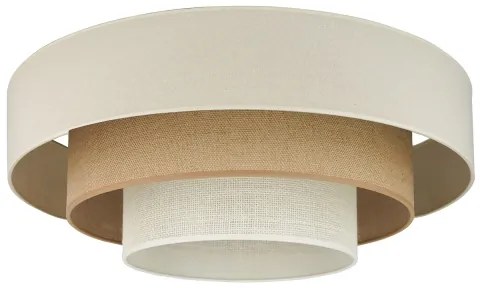 Brilagi-Plafoniera LED DENVER LUNETA LED/12W/230V diametro 60 cm beige/color crema