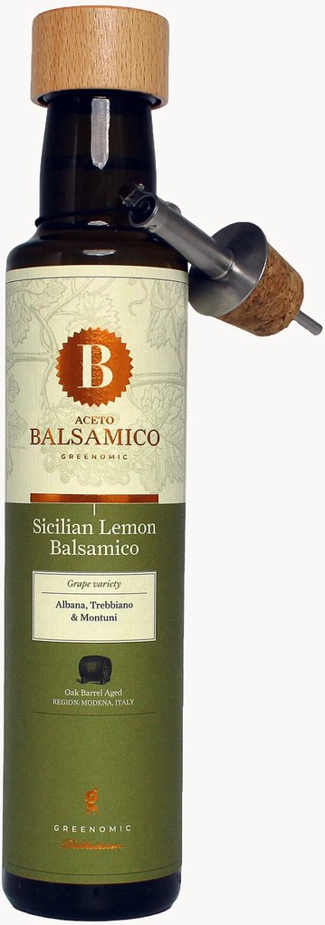 Aceto balsamico al limone siciliano, 2 bottiglie