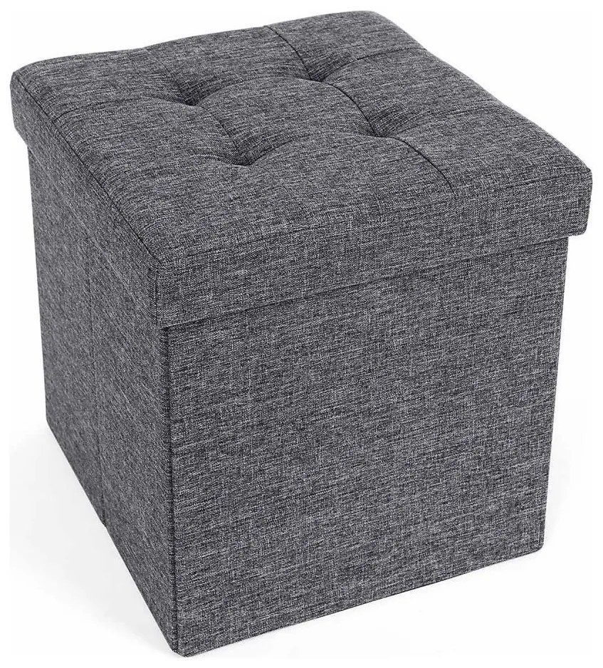 Pouf SULTAN 38x38 cm grigio