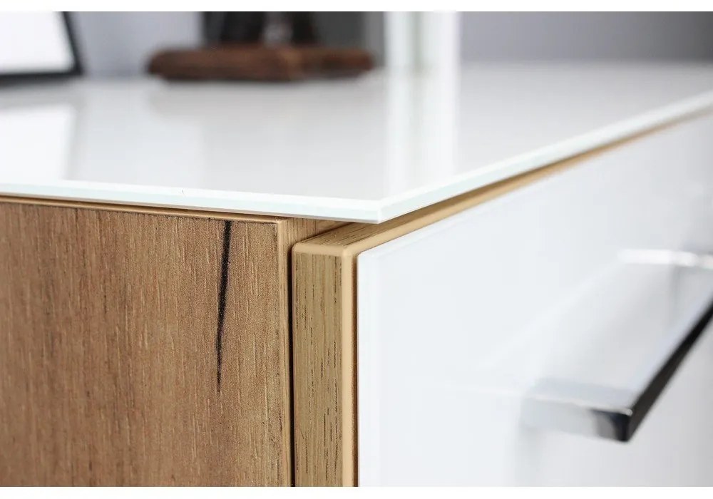 Armadio bianco naturale in rovere 80x120 cm Monteria - Germania