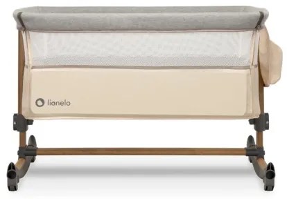 Lionelo - Lettino 3 in 1 per bambini LEONIE grigio/beige