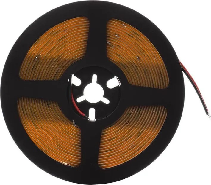 Striscia LED COB 8W/m 24VDC IP20 5m Professional Colore Bianco Naturale 4.000K